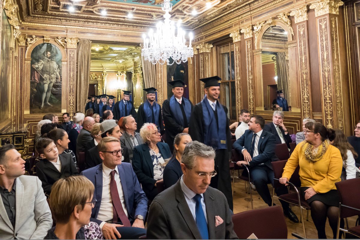 Graduierung am 22.November 2019